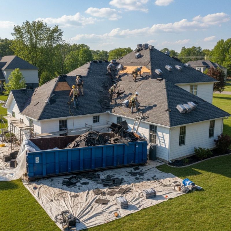 Asphalt Roof Replacement in Boston, MA