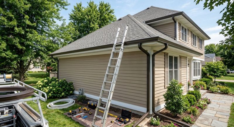 Continuous Gutter Replacement in Mcdonough, GA