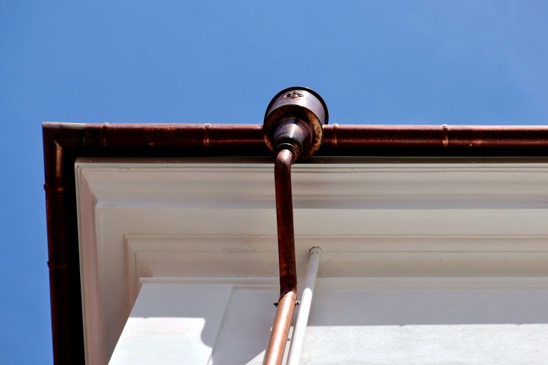 Copper Downspout Installation in San Francisco, CA