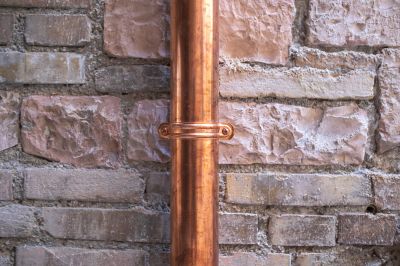 Copper Downspout Replacement in Mcdonough, GA