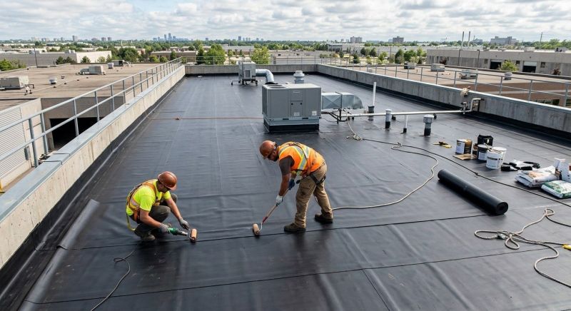 EPDM Roof Installation in Fredericksburg, VA