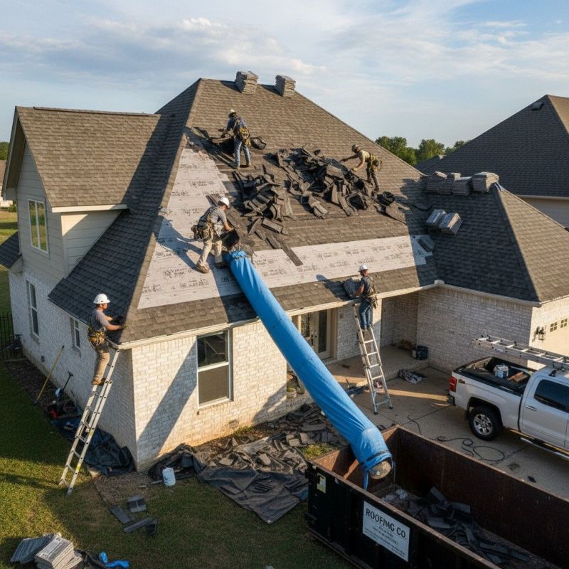 Asphalt Roof Replacement in Framingham, MA