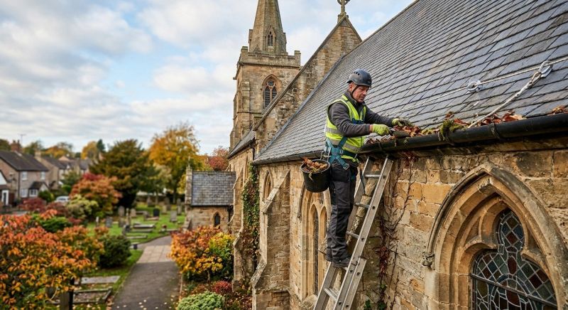 Church Gutter Repair in San Francisco, CA