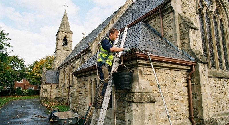 Church Gutter Repair in Sacramento, CA