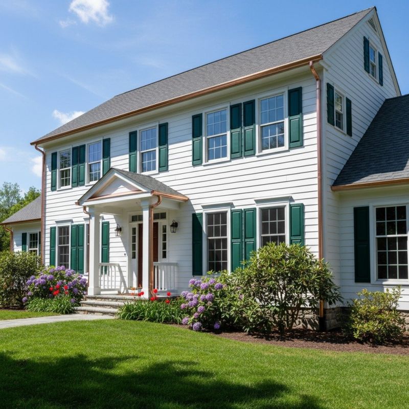Copper Gutter Installation in Mcdonough, GA