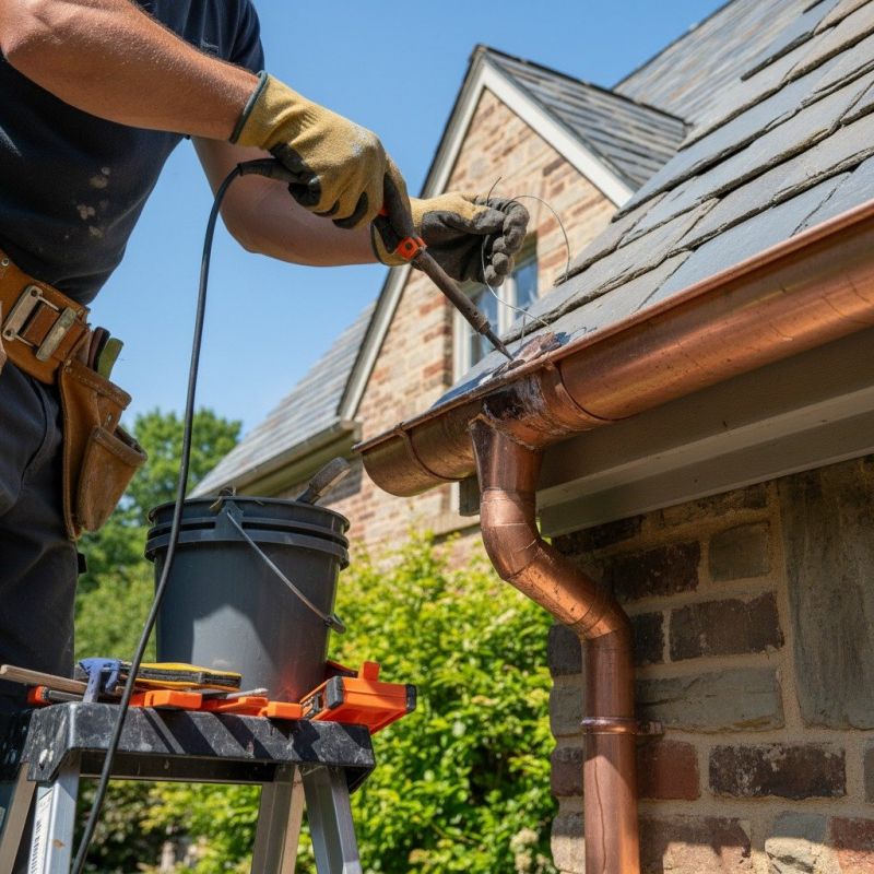 Copper Gutter Repair in San Francisco, CA