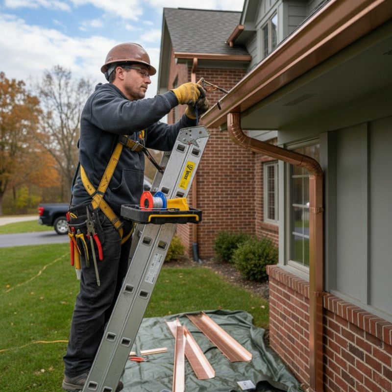 Copper Gutter Repair in San Francisco, CA