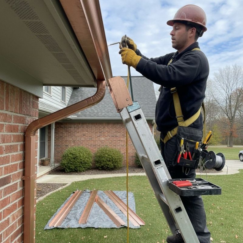 Copper Gutter Repair in Mcdonough, GA