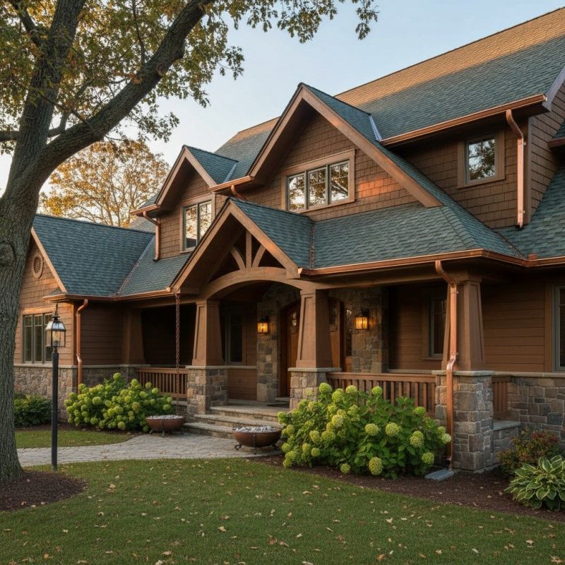 Copper Rain Gutter Service in Mcdonough, GA