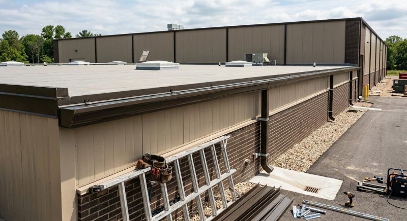 Factory Gutter Installation in Mcdonough, GA