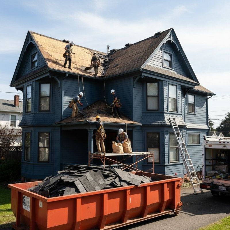 Leaky Roof Replacement in Boston, MA