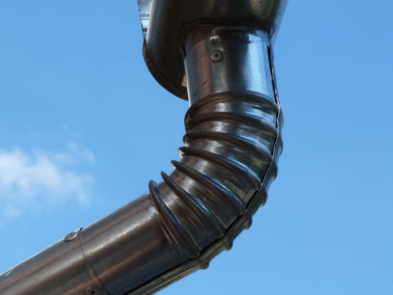 Metal Downspout Installation in San Francisco, CA