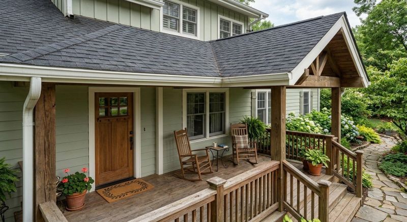 Porch Roofing Installation in Manchester, NH