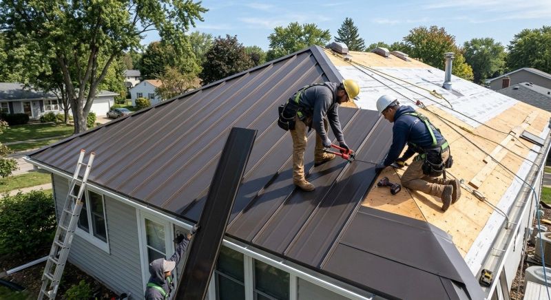Tin Roof Installation in Fredericksburg, VA